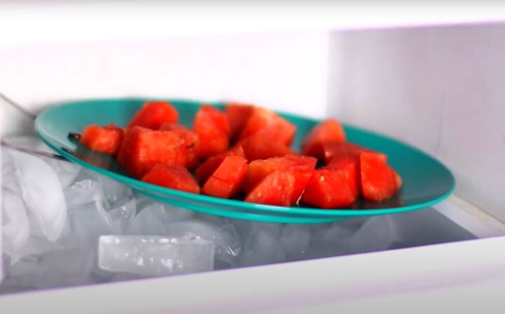 3 quick easy diy summer projects plus a refreshing drink hack, DIY watermelon ice cubes