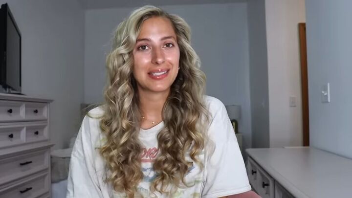 the easy way to get bouncy curls without using heat, Bouncy curls