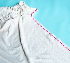 how to make ruched sleeves on a t shirt