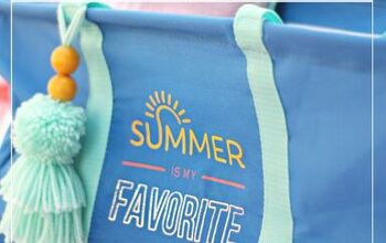 DIY Collapsible Summer Tote