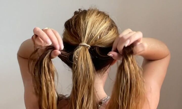 4 Cute Hairstyles With Wet Hair That Are Quick Easy To Do Upstyle 4-cute-hairstyles-with-wet-hair-that-are-quick-easy-to-do-upstyle