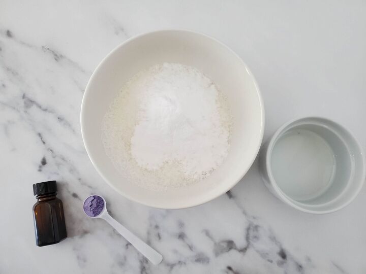 how to make lavender epsom salt bath gems