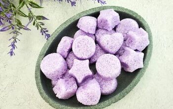 How to Make Lavender Epsom Salt Bath Gems