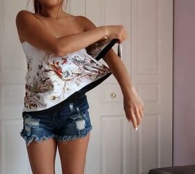 9 More Ways to Wear a Silk Scarf as a Top Upstyle