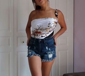 9 More Ways to Wear a Silk Scarf as a Top Upstyle