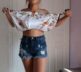 9 More Ways to Wear a Silk Scarf as a Top Upstyle