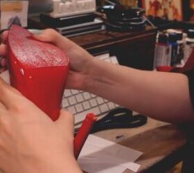 DIY Louboutin Heels - DIY Red Bottoms! (NOT SPRAY PAINTED 😷) EASY
