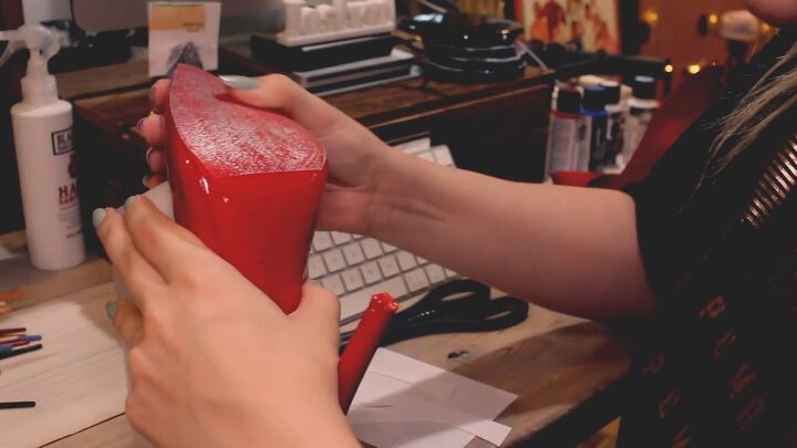 how to easily make diy louboutin shoes paint the town red, How to make red bottom heels