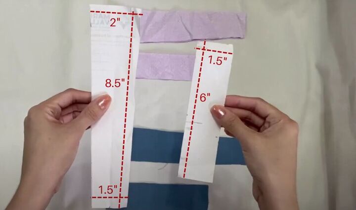 how to make a diy reversible headband out of fabric, Cutting the pattern on the fold