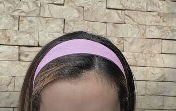 How to Make a DIY Reversible Headband Out of Fabric