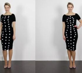 optical illusions in fashion how colors prints flatter the body, Optical illusions in fashion