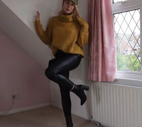 HOW TO STYLE LEATHER / WET-LOOK LEGGINGS