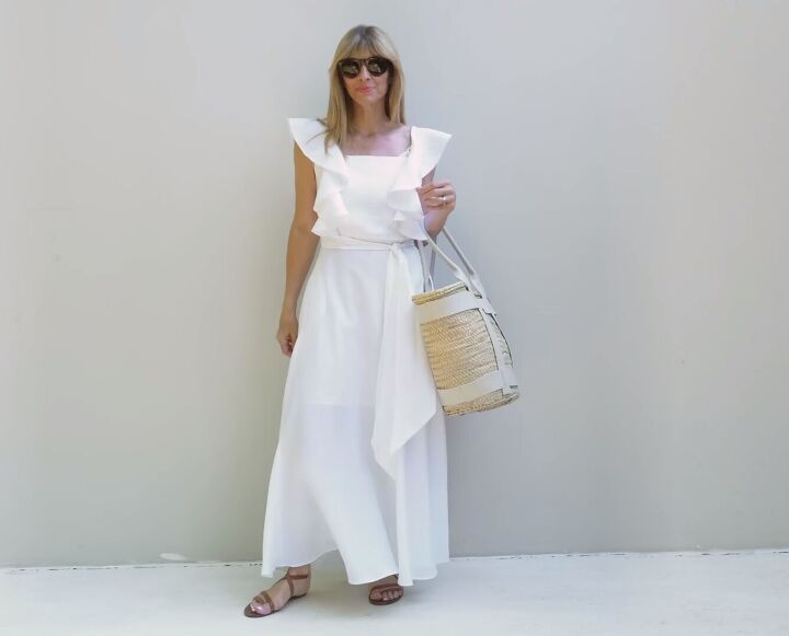 how to look chic in hot weather 9 classic summer clothing items, White linen dress