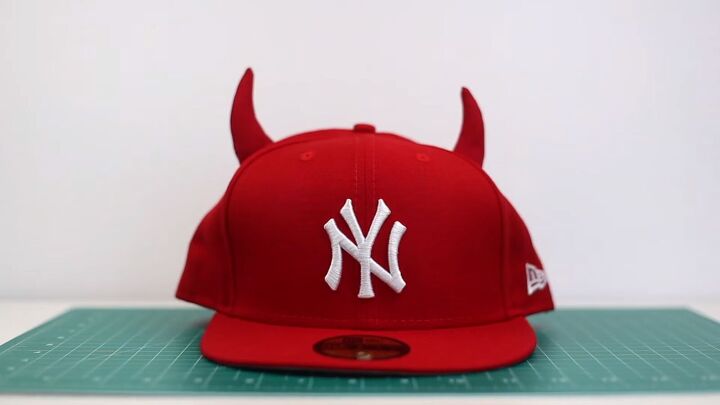 how to make a diy devil horn hat in a few simple steps, DIY devil horn hat