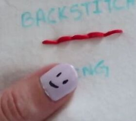 embroidery for beginners 8 easy stitches you need to know, Backstitch