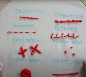 embroidery for beginners 8 easy stitches you need to know, Embroidery for beginners