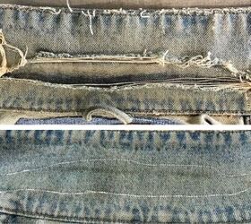 how to fix holes in your denim jacket