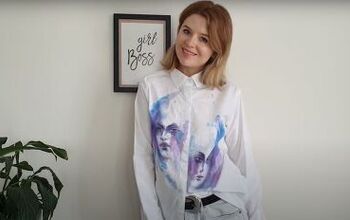How to Paint Watercolor Designs on a Shirt: Creating Art on Clothes
