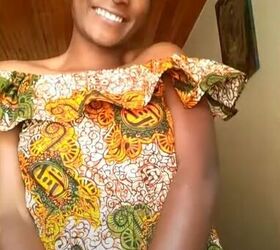 Sagamu Peplum Top -Asymmetric  off shoulder Flattering Fit