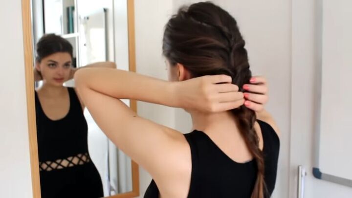how to do a topsy tail braid without using a topsy tail tool, How to do a pull through braid
