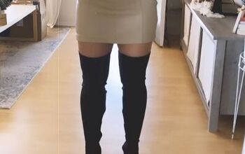 Stop Your Knee High Boots From Sliding Down