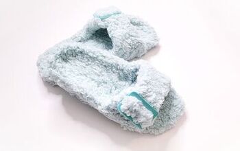 DIY Sherpa Slides Made With a Blanket