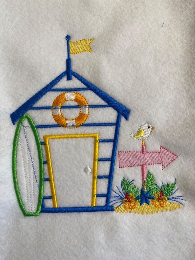 how to make an embroidered patch with a machine