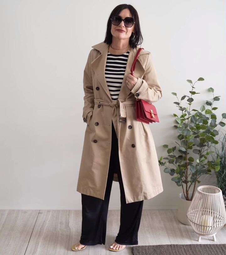 15 essential wardrobe items fashion for women over 50, Classic trench coat
