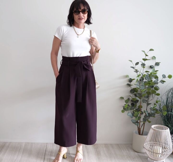 15 essential wardrobe items fashion for women over 50, Cropped pants