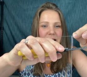 How to Make Cute DIY Beaded Dangle Earrings With Chains Upstyle