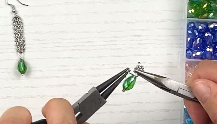 To Dangle How to Make Cute DIY Beaded Dangle Earrings With Chains | Upstyle