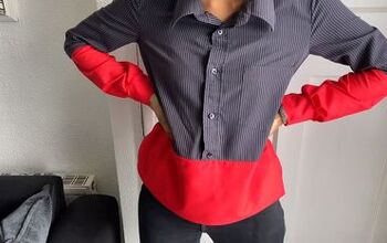 How to Make a Color-Block Shirt Using Your Grandad's Old Clothes