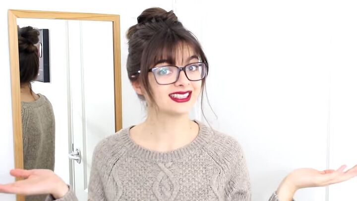3 bangs glasses hairstyles that are super cute easy to do, Hairstyles with glasses and bangs