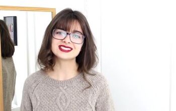 3 Bangs & Glasses Hairstyles That Are Super-Cute & Easy to Do
