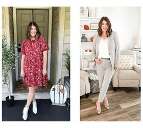 6 easy steps to build a professional wardrobe, Left Teacher Outfit Right Office Outfit