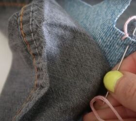 7 smart sewing hacks for beginners how to fix clothes with style, How to do a blanket stitch