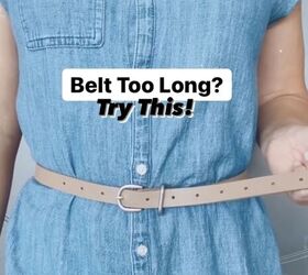 Belt Too Long? 