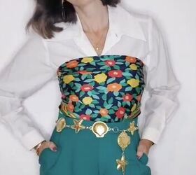Turn Your Silk Scarf Into a STUNNING Work Top!