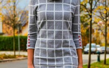 How to Sew Women's Autumn Dress (with Pockets & Collar) LUCKY YOU