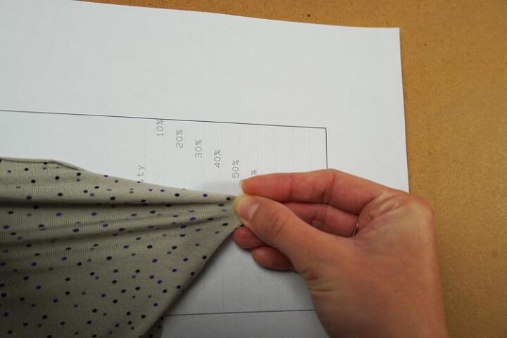 how to test the elasticity of your material, how to determine elasticity of your fabric