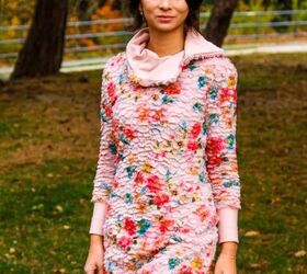 how to sew women s winter dress with lining lucky you