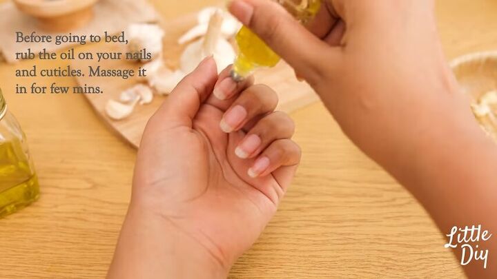 10 game changing beauty hacks and diy skincare recipes, Applying DIY beauty recipe to cuticles