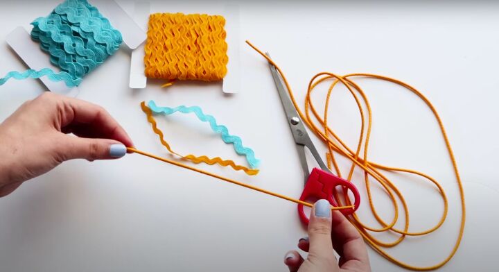 how to make 5 fun hair ties that double as bracelets, Cutting the elastic