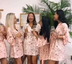 how to make your own bridesmaid robes in 7 simple steps, How to make bridesmaid robes