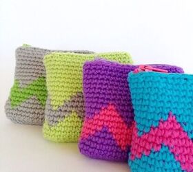 Tapestry Crochet Coin Purse