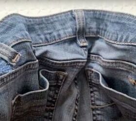 Instead of throwing out her jeans, she fixed this embarrassing problem in 2 simple steps (total game changer!)
