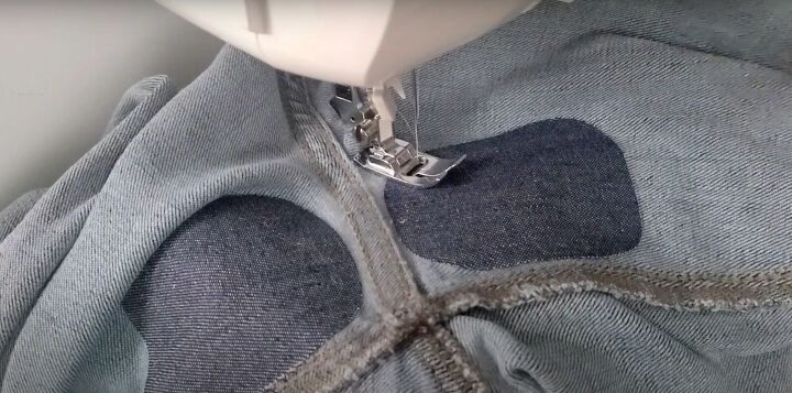 2 Easy Steps to Fix Holes in Jeans' Inner Thighs
