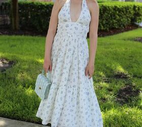 yellow halter neck bridesmaid dresses Ione | Marigold main image 1