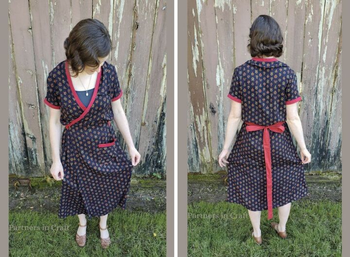 hooverette dress pattern review