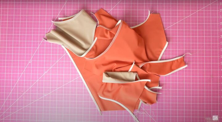 learn how to create this gorgeous women s cut out swimsuit, women s cut out swimsuit pieces